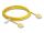 Delock RJ45 Netzwerkkabel Cat.6 UTP Ultra Slim 3 m gelb mit kurzen Steckern