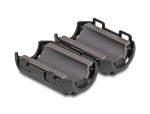 Delock Ferritkern / Ferritring für Rundkabel 13 mm 2 Stück schwarz