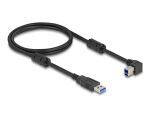 Delock USB 5 Gbps Kabel Typ-A Stecker zu Typ-B Stecker 90° links gewinkelt 1 m