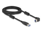 Delock USB 5 Gbps Kabel Typ-A Stecker zu Typ-B Stecker 90° links gewinkelt 3 m