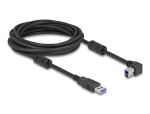 Delock USB 5 Gbps Kabel Typ-A Stecker zu Typ-B Stecker 90° links gewinkelt 5 m
