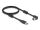 Delock USB 5 Gbps Kabel Typ-A Stecker zu Typ-B Stecker 90° oben gewinkelt 1 m