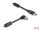 Delock USB 5 Gbps Kabel Typ-A Stecker zu Typ-B Stecker 90° rechts gewinkelt 3 m