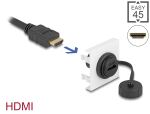 Delock Easy 45 HDMI Modul 45 x 45 mm
