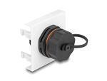 Delock Easy 45 Modul Netzwerk RJ45 Cat.6A, 45 x 45 mm