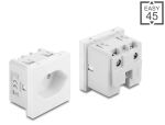 Delock Easy 45 Schutzkontakt-Steckdose T13 Schweiz 45 x 45 mm