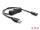 Delock USB Stromversorgungskabel Typ-A Stecker zu USB Type-C™ Buchse mit Schalter 0,5 m