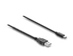Delock USB Stromversorgungskabel Typ-A Stecker zu USB Type-C™ Stecker mit Schalter 1,5 m