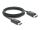 Delock Koaxiales DisplayPort Kabel 8K 60 Hz mit Geflechtmantel 1 m