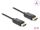 Delock Koaxiales DisplayPort Kabel 8K 60 Hz mit Geflechtmantel 2 m