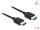 Delock Koaxiales High Speed HDMI Kabel 8K 60 Hz 48 Gbps mit Geflechtmantel 1 m