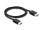 Delock Koaxiales High Speed HDMI Kabel 8K 60 Hz 48 Gbps mit Geflechtmantel 1 m