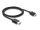 Delock Koaxiales High Speed HDMI Kabel HDMI Stecker zu Mini HDMI Stecker 8K 60 Hz mit Geflechtmantel 1 m