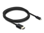 Delock Koaxiales High Speed HDMI Kabel HDMI Stecker zu Micro HDMI Stecker 8K 60 Hz 3 m