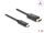 Delock Koaxiales USB Type-C™ zu DisplayPort Kabel (DP Alt Mode) 4K 60 Hz mit Geflechtmantel 1 m