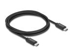 Delock Koaxiales USB 40 Gbps Kabel USB PD 3.1 240 W 2 m