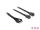 Delock PCIe 4.0 Kabel Slim SAS SFF-8654 8i zu 2 x Mini SAS HD SFF-8643 0,5 m