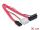 Delock Kabel Micro SATA Stecker > 2 Pin Power 5 V / 3,3 V + SATA 7 Pin 30 cm oben gewinkelt