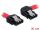 Delock SATA 3 Gb/s Kabel gerade auf rechts gewinkelt 30 cm rot