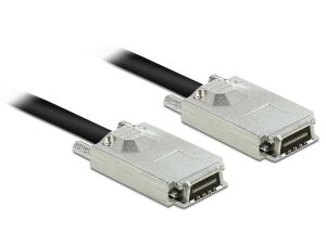 Delock Infiniband CX4 Kabel SFF-8470 zu SFF-8470 1 m