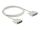 Delock Serielles Kabel D-Sub 25 Stecker zu Buchse 2 m