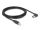 Delock Kabel EASY-USB 2.0 Typ-A Stecker gewinkelt links / rechts > USB 2.0 Typ-B Stecker 3 m