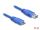 Delock USB 5 Gbps Kabel Typ-A Stecker zu Typ Micro-B Stecker 5 m blau