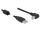 Delock Kabel USB 2.0 Typ-A Stecker > USB 2.0 Typ-B Stecker gewinkelt 5 m schwarz