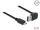 Delock Kabel EASY-USB 2.0 Typ-A Stecker gewinkelt oben / unten > USB 2.0 Typ Micro-B Stecker 2 m