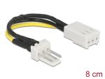 Delock Stromkabel 3 Pin Stecker > 3 Pin Buchse...