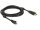 Delock Kabel mini DisplayPort 1.2 Stecker mit Schraube > HDMI Stecker 4K Aktiv schwarz 3 m