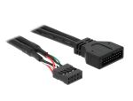 Delock Kabel USB 2.0 Pin Header Buchse > USB 3.0 Pin Header Stecker 60 cm
