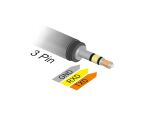 Delock Konverter USB 2.0 Stecker > TTL 2,5 mm 3 Pin Klinkenstecker 1,8 m (5 V)