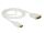 Delock Kabel DisplayPort 1.2 Stecker > DVI 24+1 Stecker Passiv 4K 30 Hz 2 m weiß