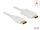 Delock Kabel DisplayPort 1.2 Stecker > High Speed HDMI-A Stecker Passiv 4K 30 Hz 3 m weiß