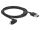 Delock Kabel EASY-USB 2.0 Typ-A Stecker > EASY-USB 2.0 Typ Micro-B Stecker gewinkelt oben / unten 2 m schwarz