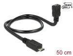 Delock Kabel USB 2.0 Micro-B Stecker > USB 2.0 Micro-B...
