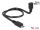 Delock Kabel USB 2.0 Micro-B Stecker > USB 2.0 Micro-B Buchse OTG ShapeCable 0,50 m