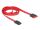 Delock SATA 6 Gb/s Verlängerungskabel 100 cm rot