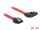 Delock SATA 6 Gb/s Kabel gerade auf rechts gewinkelt 20 cm rot