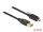 Delock USB 10 Gbps Kabel Typ-A Stecker zu USB Type-C™ Stecker mit Schraube oben 0,5 m