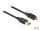 Delock USB 10 Gbps Kabel Typ-A Stecker zu USB Type-C™ Stecker mit Schraube oben 2 m