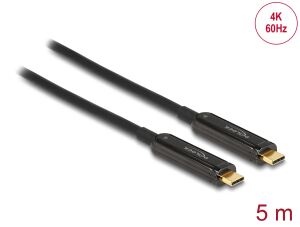 Delock Aktives Optisches USB-C™ Video Kabel 4K 60 Hz 5 m