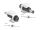 Delock Keystone Modul DC 5,5 x 2,5 mm Buchse zu DC 5,5 x 2,5 mm Stecker weiß