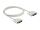 Delock Serielles Kabel D-Sub 25 Stecker zu Stecker 2 m