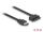 Delock Kabel eSATAp > Slimline SATA13 Pin 0,5 m
