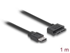 Delock Kabel eSATAp > Slimline SATA13 Pin 1,0 m