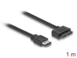 Delock Kabel eSATAp > Slimline SATA13 Pin 1,0 m