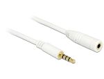 Delock Verlängerungskabel Audio Klinke 3,5 mm Stecker / Buchse 4 Pin 3 m