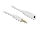 Delock Verlängerungskabel Audio Klinke 3,5 mm Stecker / Buchse 4 Pin 5 m